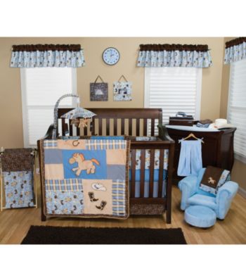 Trend Lab Cowboy Baby Crib Bedding
