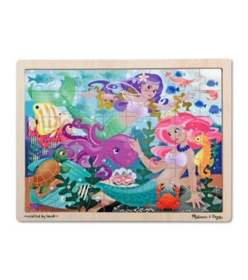 Melissa & Doug® Mermaid Fantasea Wooden Jigsaw Puzzle