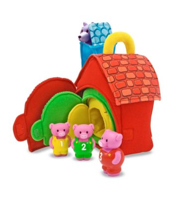 Melissa & Doug® Three Little Pigs Play Set