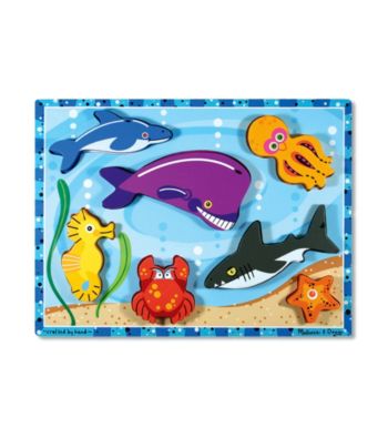 Melissa & Doug® Sea Creatures Chunky Puzzle
