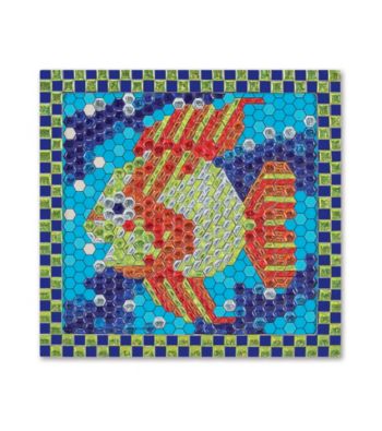 Melissa & Doug® Peel & Press Sticker by Number Tropical Fish