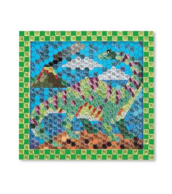 Melissa & Doug® Peel & Press Sticker by Number Dinosaur
