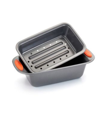 Rachael Ray&reg; Bakeware 2-pc. Meat Loaf Pan