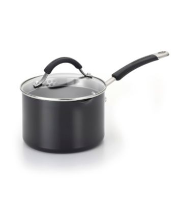 KitchenAid® Aluminum 2 Qt. Covered Straining Saucepan with Pour Spouts