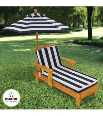 KidKraft Outdoor Chaise with Umbrella