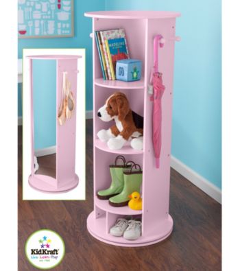 KidKraft Pink Swivel Vanity