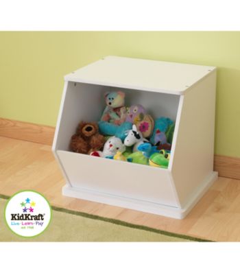 KidKraft White Single Storage Unit