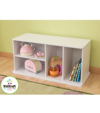 KidKraft White Storage Unit with Shelves