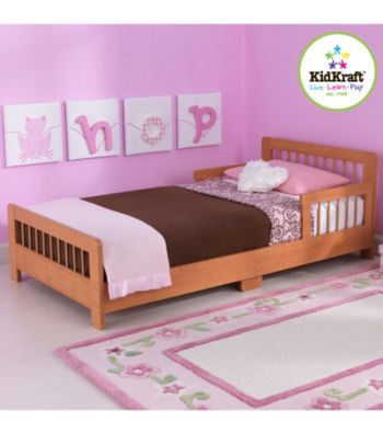 KidKraft Honey Slatted Toddler Bed