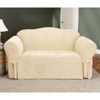 Sure Fit® Soft Suede 1-pc. Loveseat & Sofa Slipcover