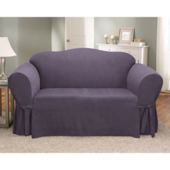 Sure Fit® Soft Suede 1-pc. Loveseat & Sofa Slipcover