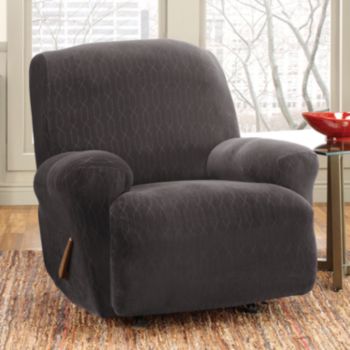 Sure Fit® Stretch Links Recliner Slipcover