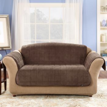 Sure Fit® Deluxe Comfort Protective Loveseat & Sofa Cover