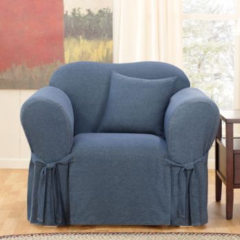 Sure Fit® Denim 1-pc. Chair Slipcover