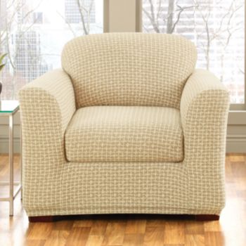 Sure Fit® Stretch Baxter 2-pc. Separate-Seat Slipcover