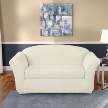 Sure Fit® Stretch Squares 2-pc. Separate-Seat Loveseat & Sofa Slipcover