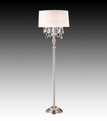 Home Interior Dreamlike Chrome Floor Lamp