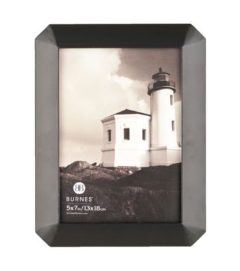 Burnes of Boston® Octagon Black Picture Frame Collection