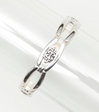 Napier® Silvertone Stretch Bracelet