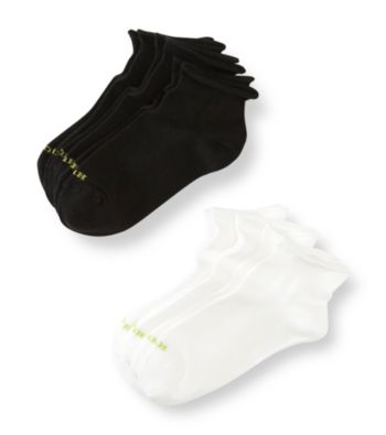 HUE® 6-pc. Roll Top Low Rider Socks