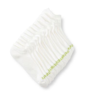 HUE® 6-pc. Mesh Top No Show Socks - White