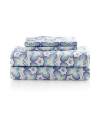 LivingQuarters Kids Easy Care Butterfly Microfiber Sheet Sets