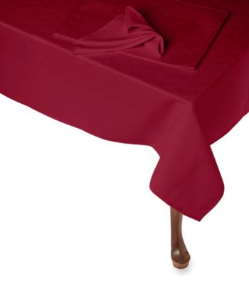 LivingQuarters Perfect Performance Microfiber Table Linens