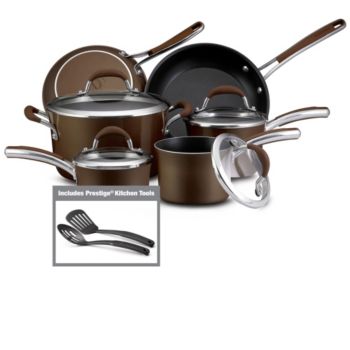 Farberware® Affiniti 12-pc. Cookware Set - Bronze