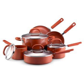 Earth Pan® II 10 Piece Cookware Set - Terra Cotta