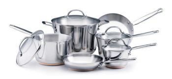 KitchenAid® Gourmet Distinctions 10-pc. Stainless Steel Cookware Set