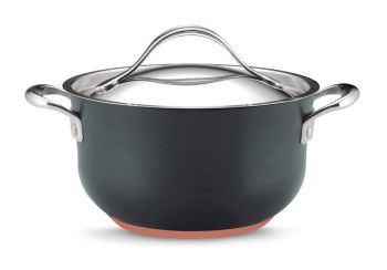 Anolon® Nouvelle Copper 4-qt. Covered Casserole