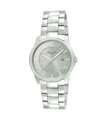 Kenneth Cole New York® Men's Stainless Steel Round Case Watch