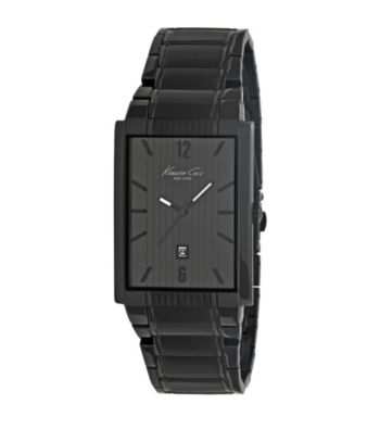 Kenneth Cole New York® Men's Black Stainless Steel Watch