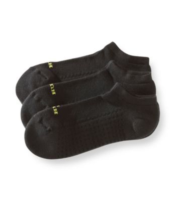 HUE® 3-pk. Air No Show Socks - Black