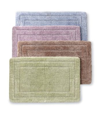 LivingQuarters Comfi Memory Foam Bath Rugs