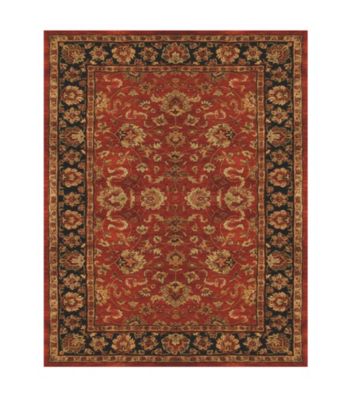 Abbey Collection Red/Navy Rug