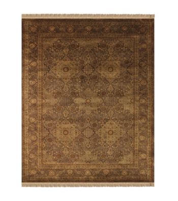 Alegra Collection Brown Rug
