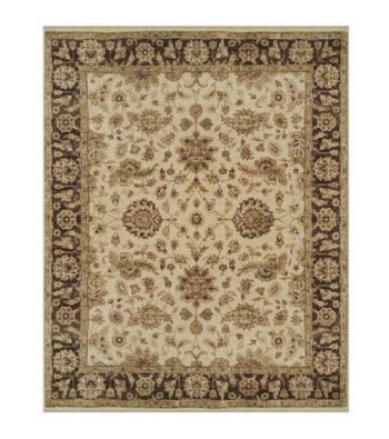 Dover Collection Ivory/Brown Rug