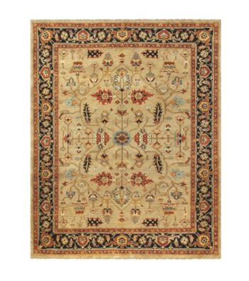 Hunter Collection Camel/Black Rug