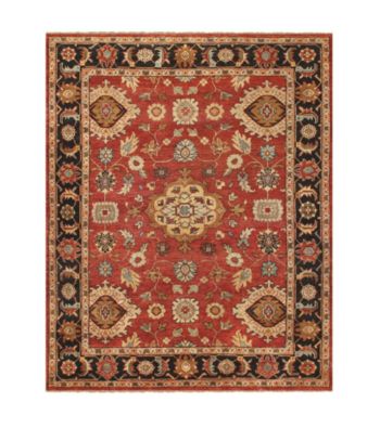 Hunter Collection Red/Black Rug