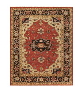 Hunter Collection Red/Black Rug