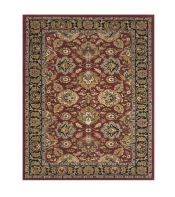 Wakefield Collection Red/Black Rug