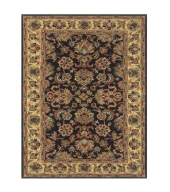 Wakefield Collection Black/Gold Rug