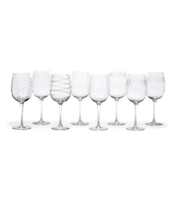 Mikasa® Cheers Set of 8 White Wine Glasses