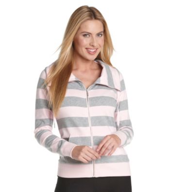 Calvin Klein Performance Striped Funnelneck Jacket