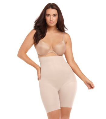 Naomi & Nicole® Plus Size Hi-Waist Thigh Slimmer