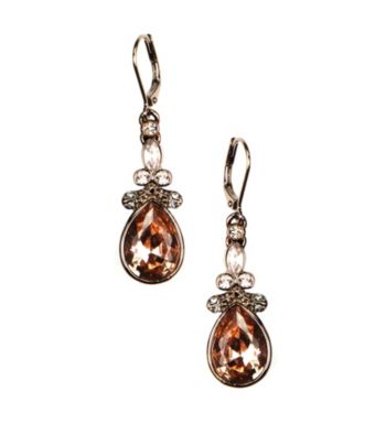 Givenchy® Court Silk Color Stones Drop Earrings