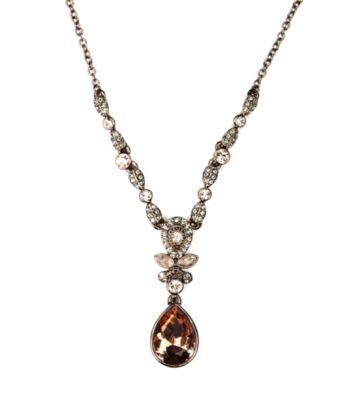 Givenchy® Court Silk Color Stones Y-Necklace