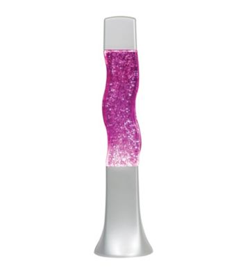Lumisource® Groovy Purple Glitter Lamp
