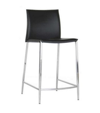 Baxton Studios Holofernes Mid-Back Counter Stool
